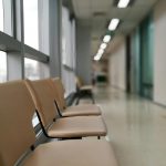 empty seats in a hospital